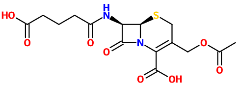 (图片) MC010406 (7R)-7-(4-carboxybutanamido)cephalosporanic acid